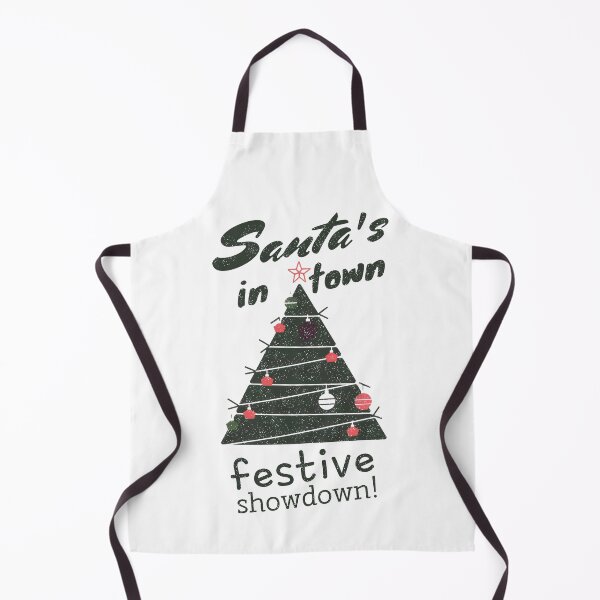 Item preview, Santa's in town, festive showdown! Beneath the Black Enchantment of the Star-Crowned Tree designed and sold by SplashTastic.