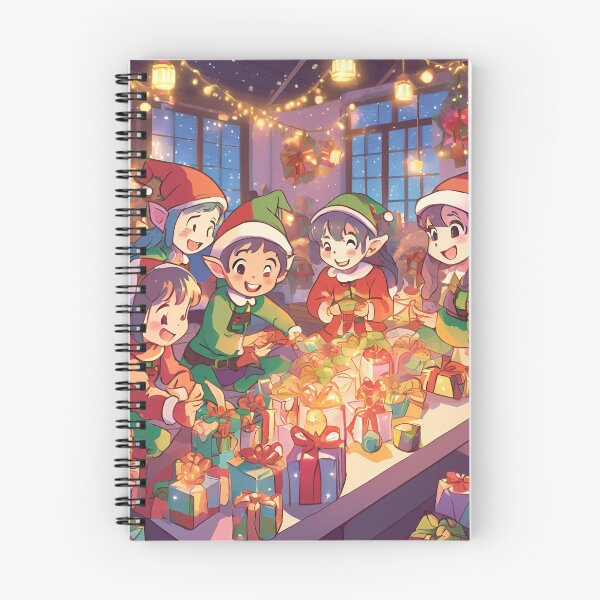 Item preview, Magical Christmas Elves designed and sold by Gina-Rosa.