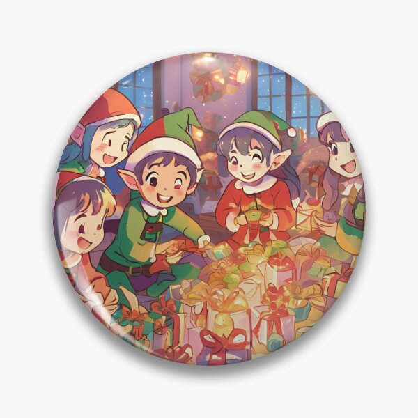 Item preview, Magical Christmas Elves designed and sold by Gina-Rosa.