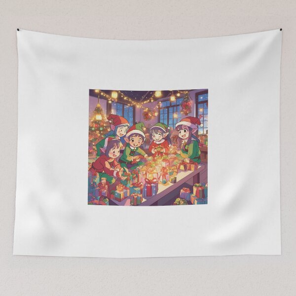 Item preview, Magical Christmas Elves designed and sold by Gina-Rosa.