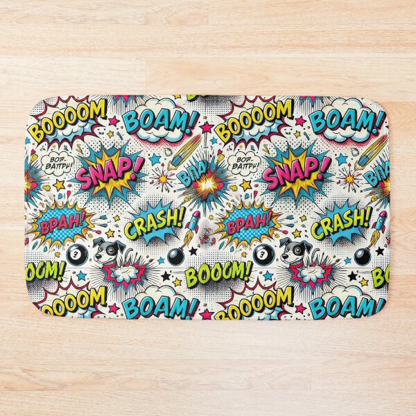 Item preview, Comic Book Action Burst designed and sold by han61578.