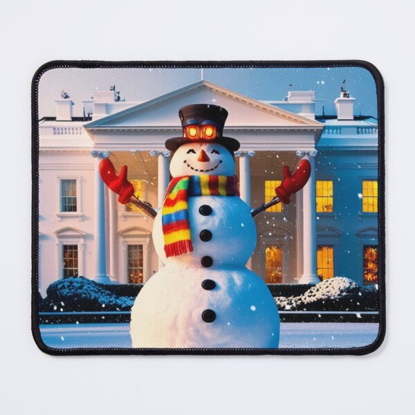 Item preview, Holiday season is here, and even the White House is buzzing with festive cheer! designed and sold by Josejuju.