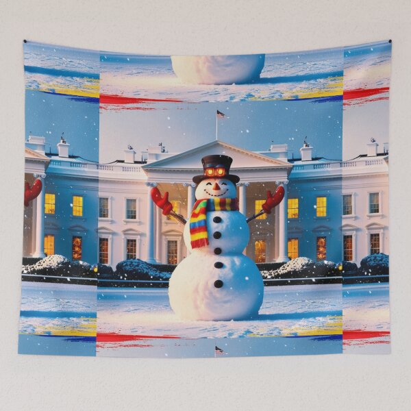 Item preview, Holiday season is here, and even the White House is buzzing with festive cheer! designed and sold by Josejuju.