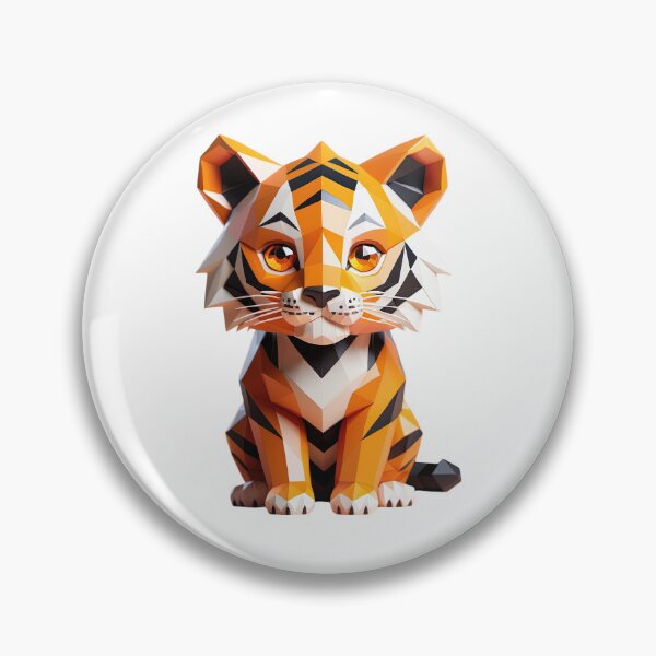 Item preview, Geometric Tiger Sculpture designed and sold by KiEgon.