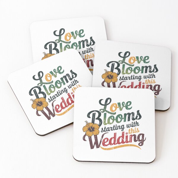 Item preview, Love Blooms Starting With This Wedding designed and sold by Hotshots Design.