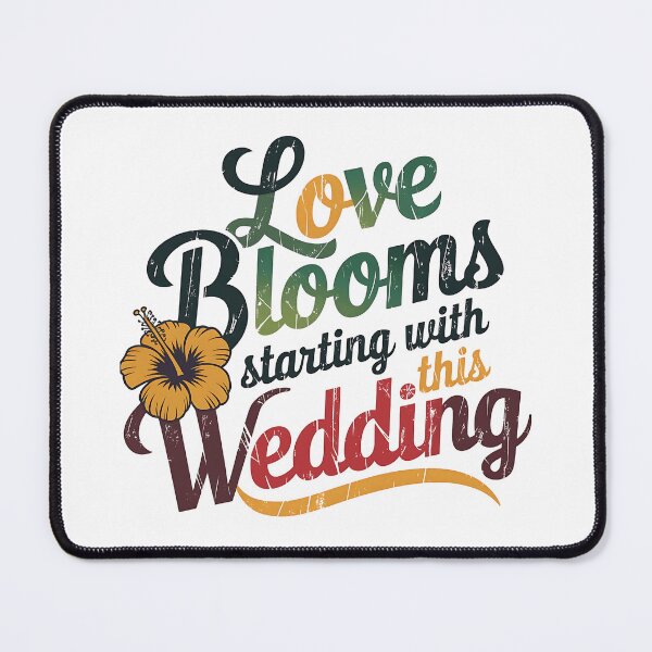 Item preview, Love Blooms Starting With This Wedding designed and sold by Hotshots Design.