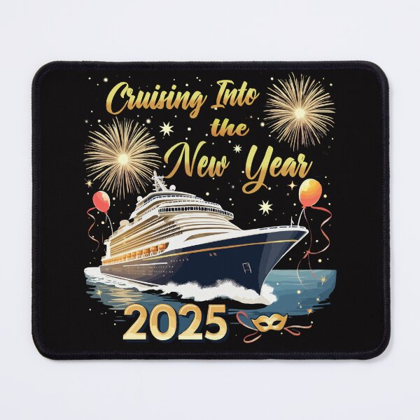 Item preview, Cruising Into 2025 New Years Eve Party Favors Family Holiday designed and sold by AxelBrook.