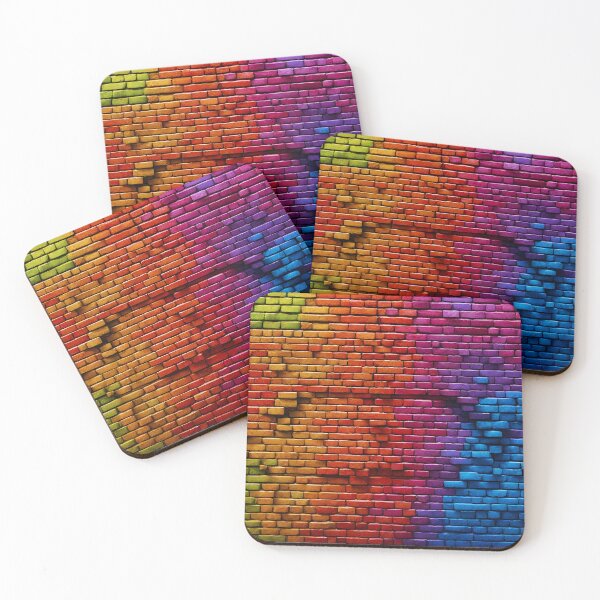 Item preview, Brick Wall Transformed by Rainbow Palette 3 designed and sold by Tom-Johnson.