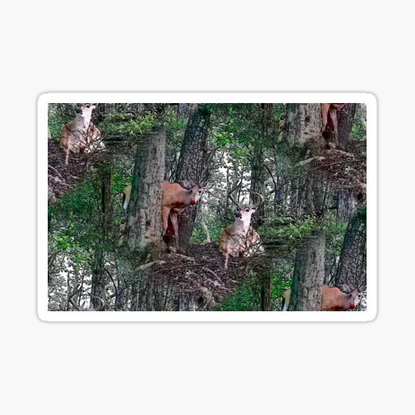 Aperçu de l'œuvre Rudolph et Dasher jouent à cache-cache créée et vendue par kristalcurt.