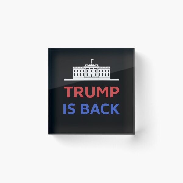 Item preview, Trump is back designed and sold by ValentinaHramov.
