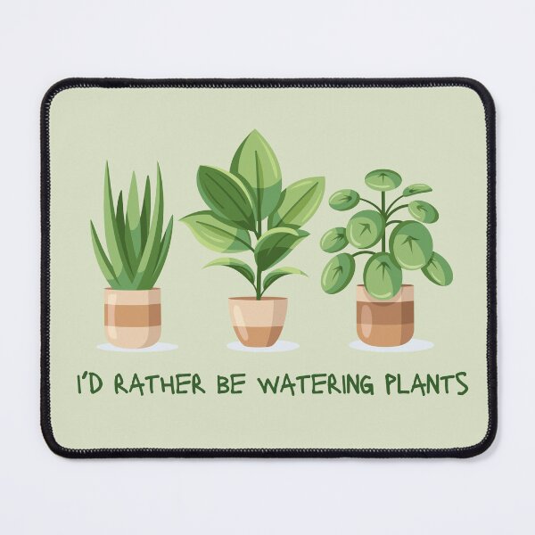 Item preview, I’d rather be watering plants - Funny Florist  designed and sold by lagunaklein.