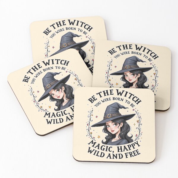 Item preview, Be the witch you were born to be : Magic, Happy, Wild and free designed and sold by blackbean21.