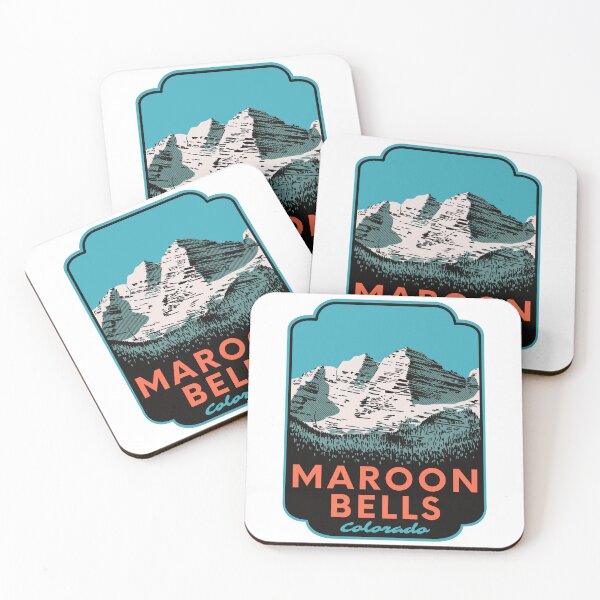 Item preview, Maroon Bells Colorado Retro designed and sold by HalpinDesign.