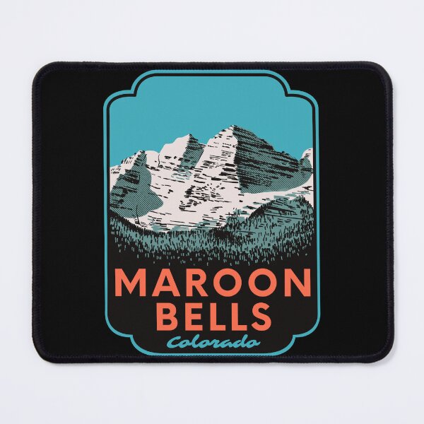 Item preview, Maroon Bells Colorado Retro designed and sold by HalpinDesign.