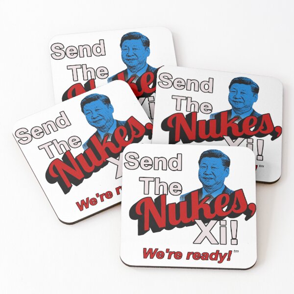 Item preview, SEND THE NUKES, XI! designed and sold by gravelmuncher.