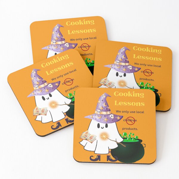 Item preview, Halloween Cooking Lessons We Only Use Local Children designed and sold by 502Templates.