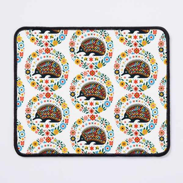 Item preview, Scandinavian Folk Art Echidna designed and sold by FOLK ART FUSION by heidiannemorris.