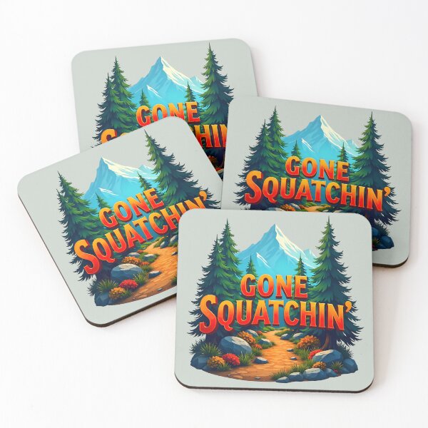 Item preview, Gone Squatchin Bigfoot Hunter designed and sold by TheArtOfPat.