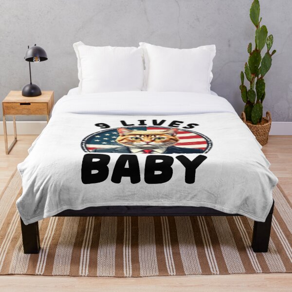 Item preview, Funny Donald Trump 2024 - 9 Lives Baby designed and sold by BishopCore.
