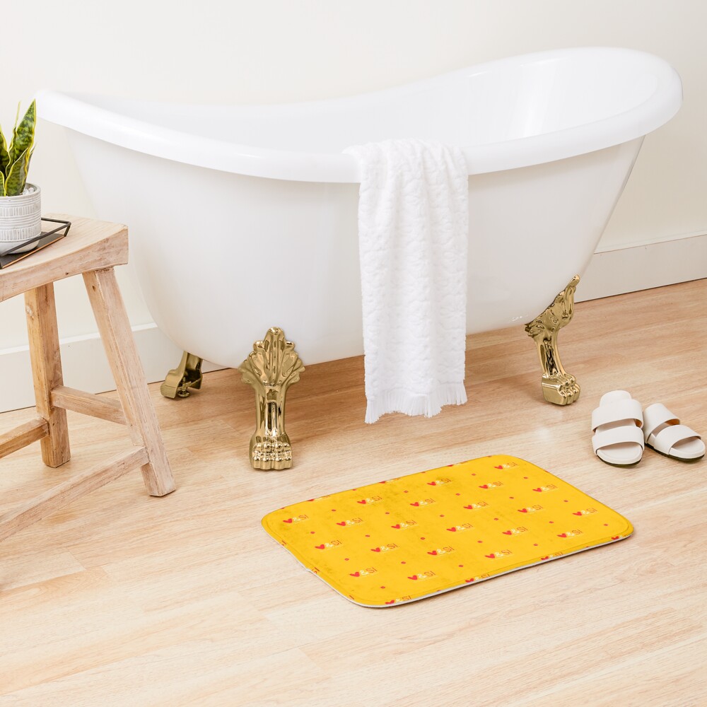 Item preview, Bath Mat designed and sold by XUSRedbubble.