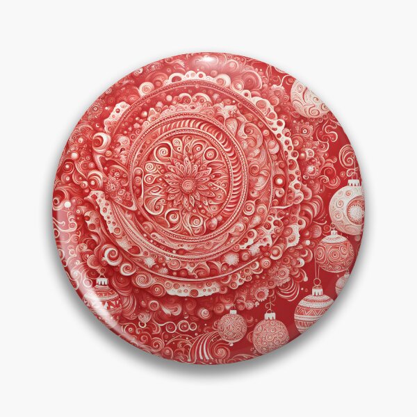 Item preview, Abstract red Christmas scene designed and sold by Coolparrotgirl.