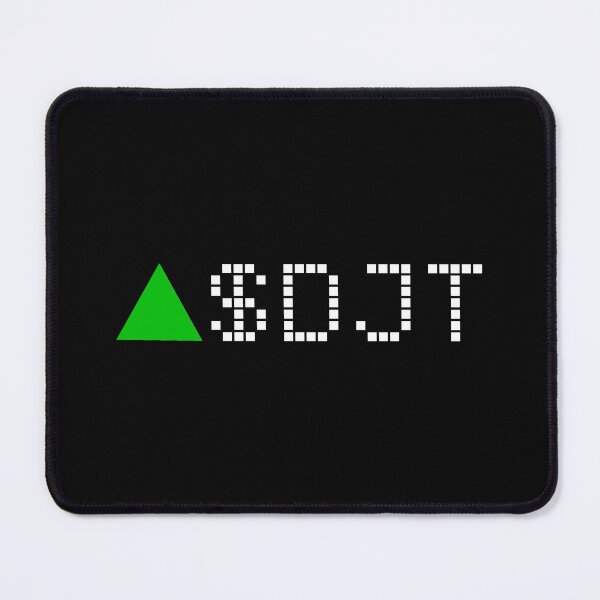 Item preview, Trump Media & Technology Group Corp - DJT - Stock Ticker Green White Font designed and sold by frankyou.