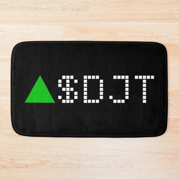 Item preview, Trump Media & Technology Group Corp - DJT - Stock Ticker Green White Font designed and sold by frankyou.