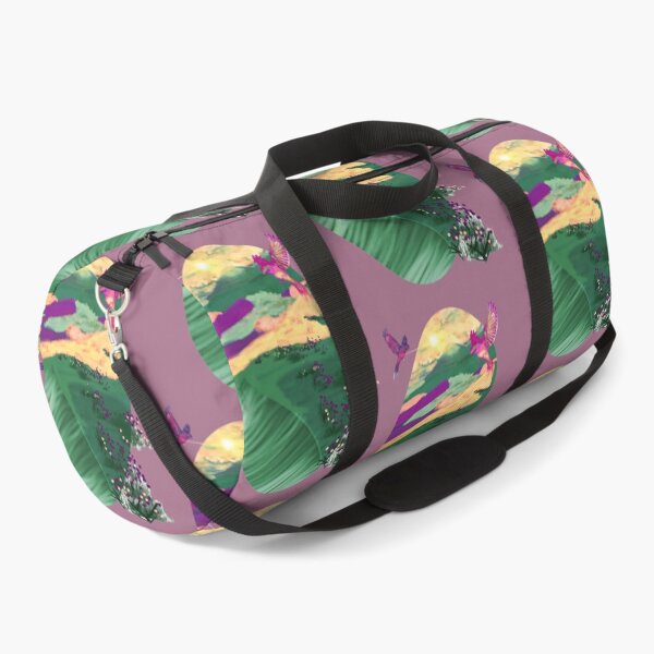 Item preview, Flying Birds in a Sunny Green Meadow: Serene Nature Landscape Illustration designed and sold by Pandositive.
