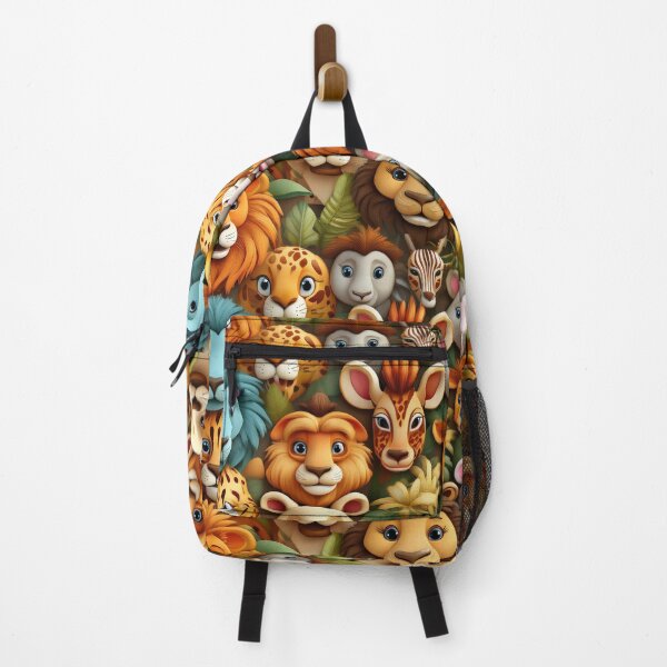 Item preview, Safari Surprise: A surprising pattern with cartoon African animals hiding in plain sight, waiting to be discovered. designed and sold by Grang Art Artistic Designs.