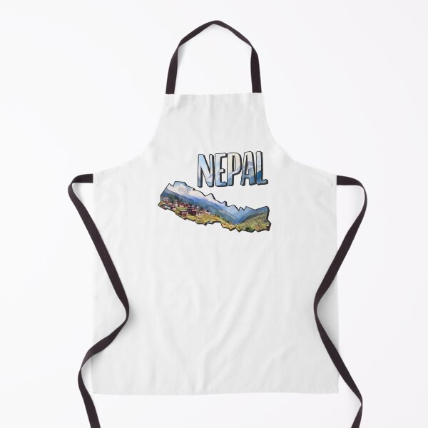 Item preview, Nepal Watercolor Map designed and sold by Motivburg.