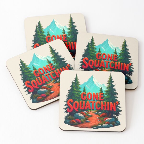 Item preview, Gone Squatchin Bigfoot Hunter designed and sold by TheArtOfPat.
