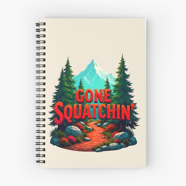 Item preview, Gone Squatchin Bigfoot Hunter designed and sold by TheArtOfPat.