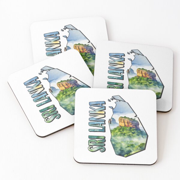 Item preview, Sri Lanka Watercolor Map designed and sold by Motivburg.