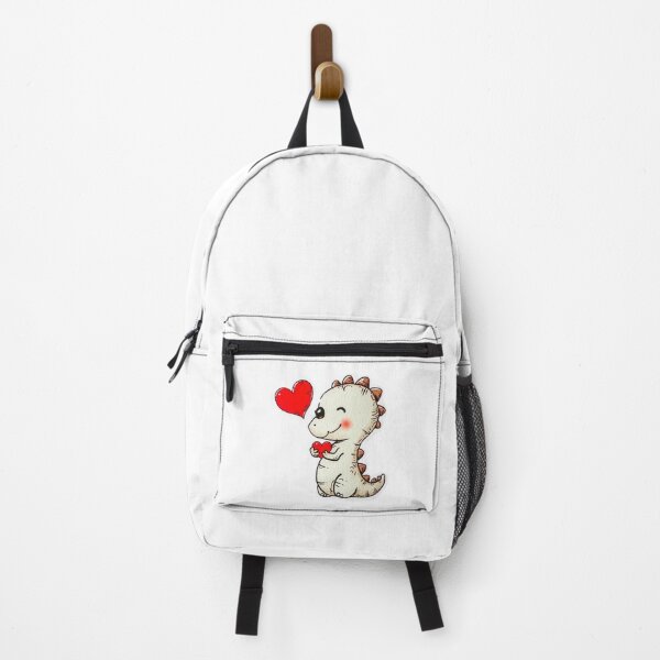 Item preview, Cute Dragon Baby with Red Heart designed and sold by KawaiiArtStyle.