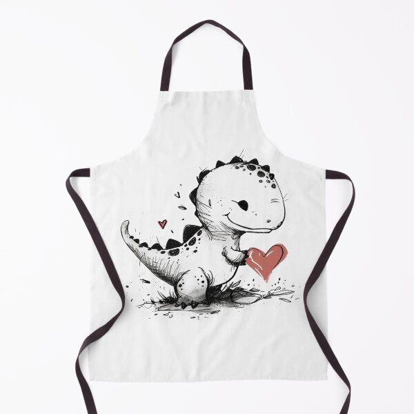 Item preview, Cute Dragon Baby with Red Heart designed and sold by KawaiiArtStyle.
