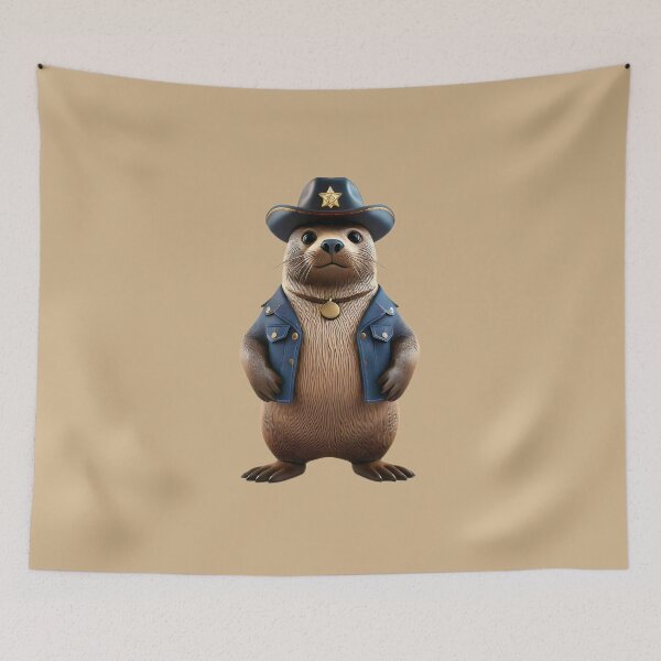 Item preview, Sheriff Seal in Action designed and sold by AleTot.