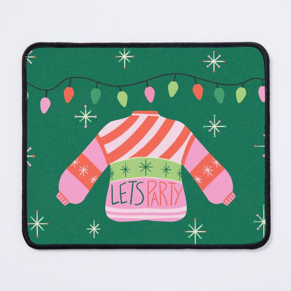 Item preview, Let's Party! Ugly Christmas Sweater designed and sold by Haley Schulz.