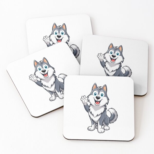 Item preview, Friendly Malamute Wagging Tail designed and sold by iwcus.