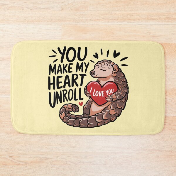 Item preview, You Make My Heart Unroll Pangolin designed and sold by serein32.