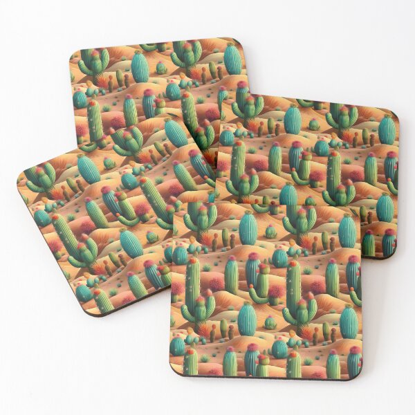 Item preview, Prickly Perfection: A perfect pattern featuring cacti in all their glory, showcasing their unique shapes, sizes, and colors. designed and sold by Grang Art Artistic Designs.