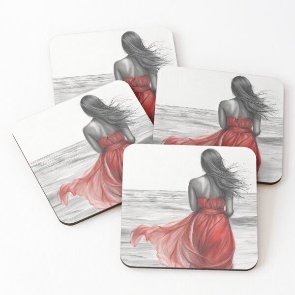 Item preview, Serenity in Red: Gazing at the Calm designed and sold by DesignsCreative.