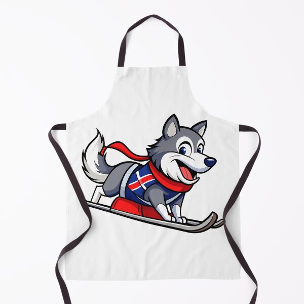 Item preview, Determined Norwegian Elkhound Sled Racer designed and sold by iwcus.