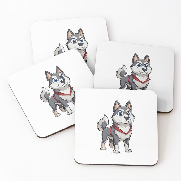Item preview, A Norwegian Elkhound with a determined expression designed and sold by iwcus.