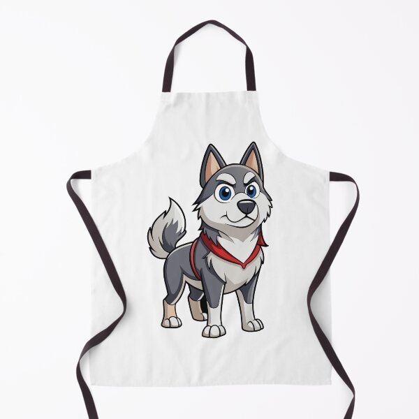 Item preview, A Norwegian Elkhound with a determined expression designed and sold by iwcus.