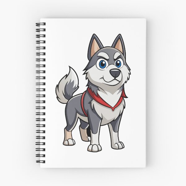 Item preview, A Norwegian Elkhound with a determined expression designed and sold by iwcus.