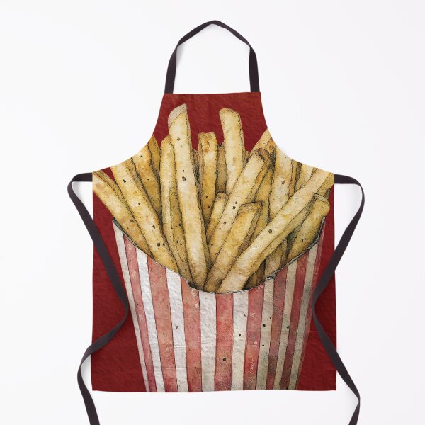 Item preview, Crispy Fries in Classic Striped Box designed and sold by Playing In Mud.