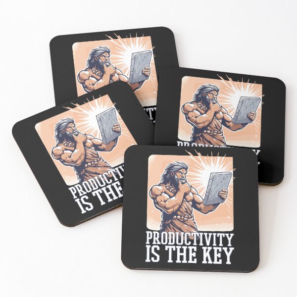 Item preview, Productivity Key Caveman Gift designed and sold by Pineapple-Tree.
