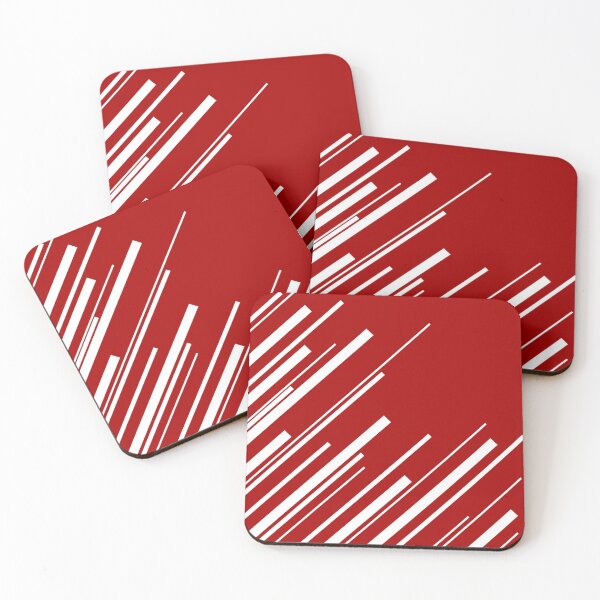 Item preview, Diagonals in Red and White designed and sold by LAEC-Shop.