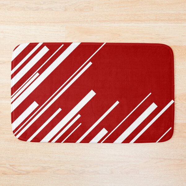 Item preview, Diagonals in Red and White designed and sold by LAEC-Shop.