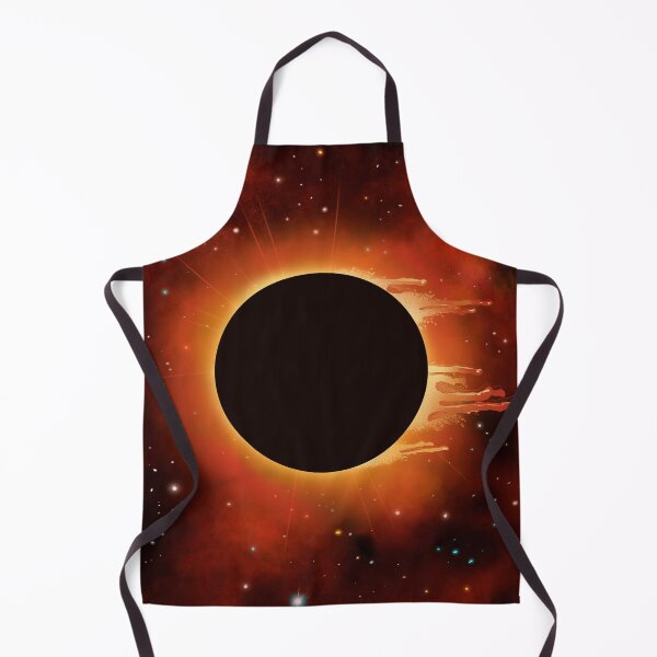 Item preview, Stunning Solar Eclipse Space – Celestial Wall Decor designed and sold by DrawHandArt.